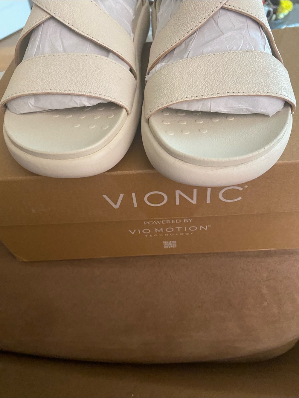 Vionic Harmony RX Sandal Cream - Picture 4 of 16